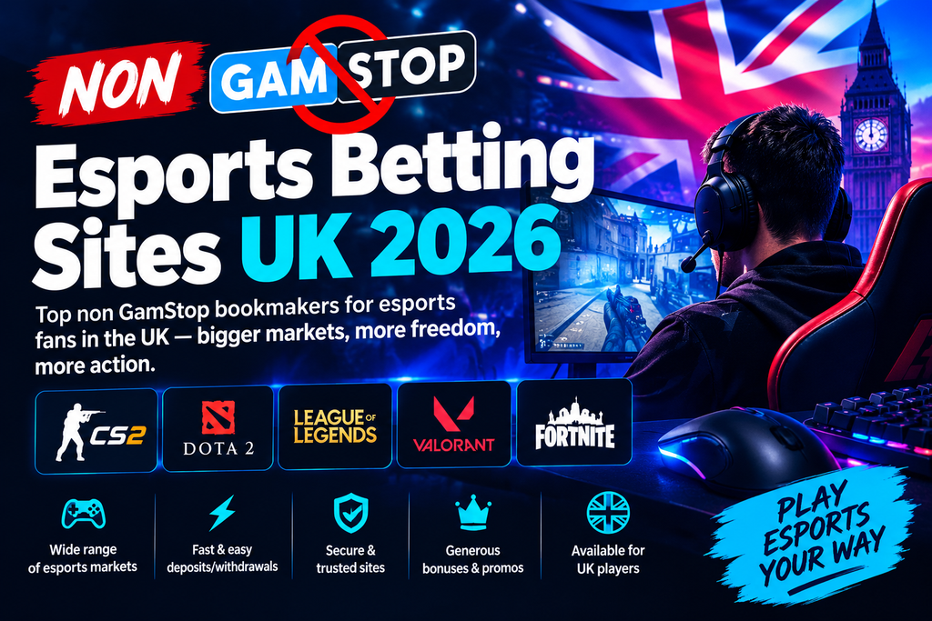 Non GamStop Esports Betting Sites UK 2026
